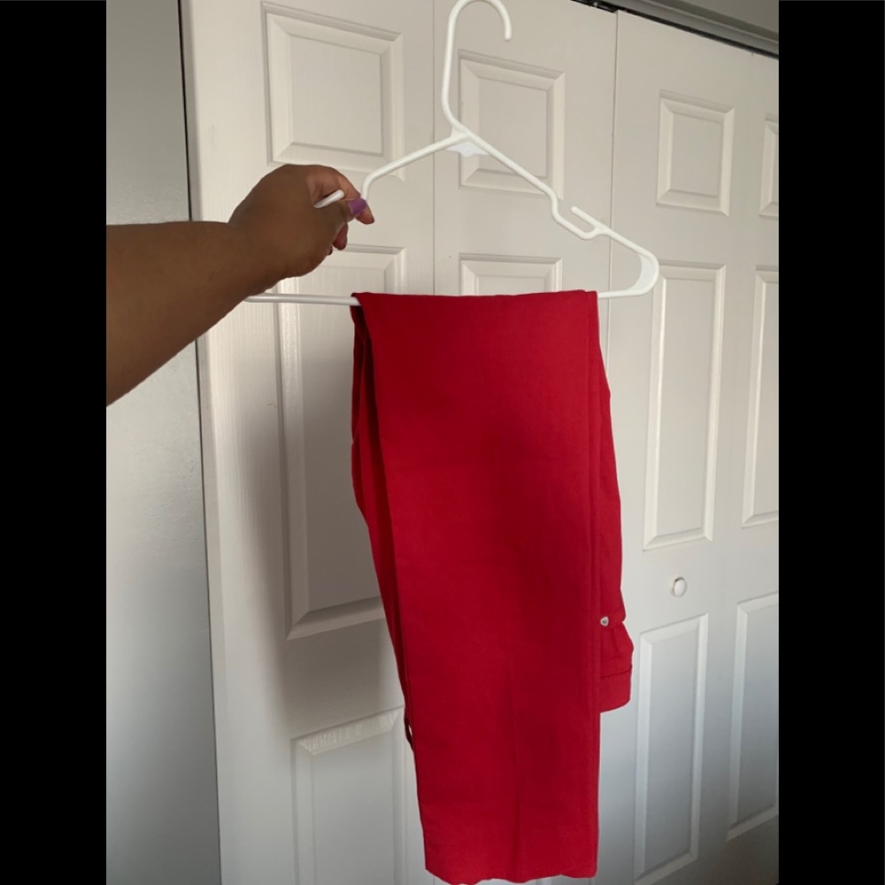 The Perfect Red Pants